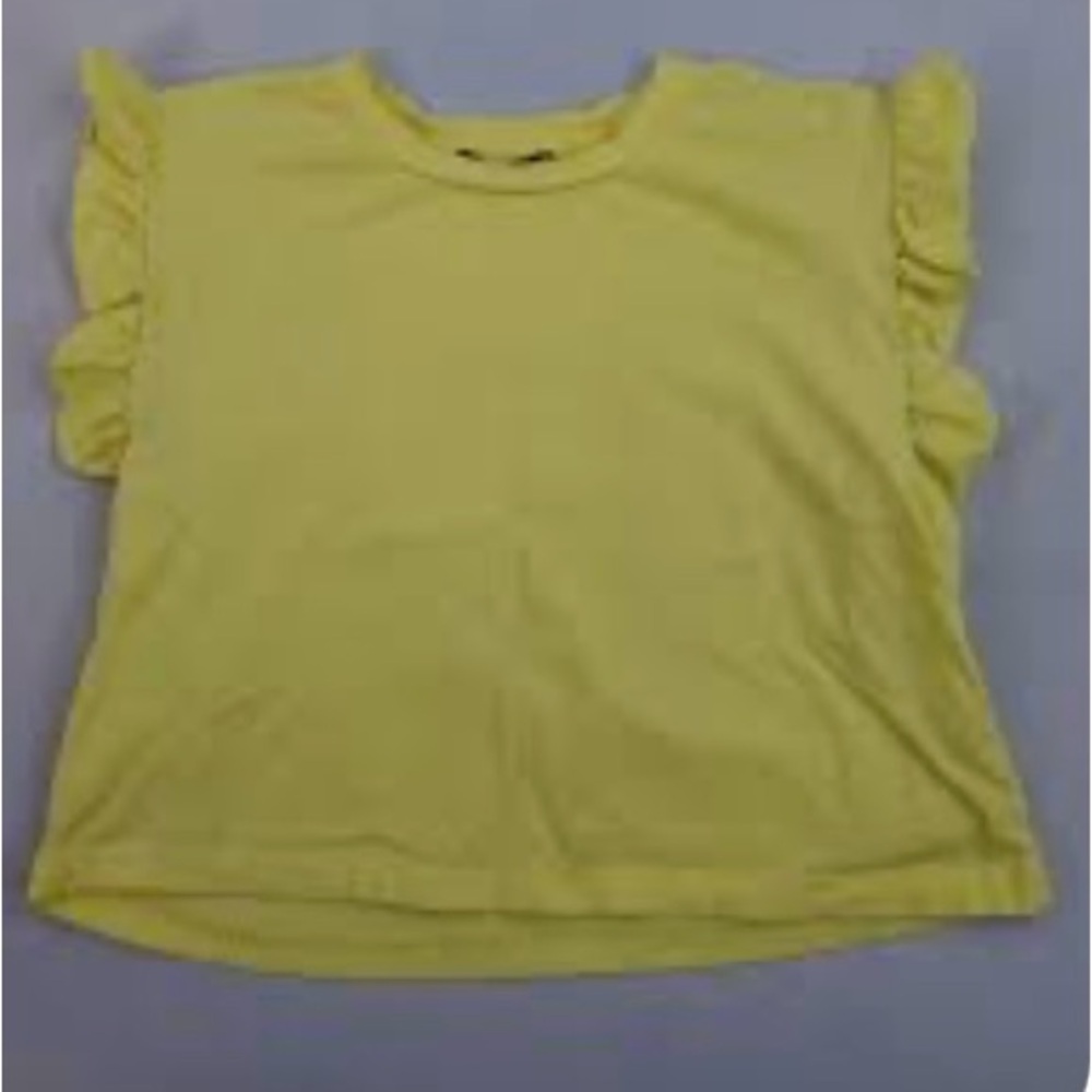 Yellow Zara top size small